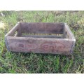 Vintage Dixie cola wood crate