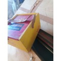 Big Lennon Se Huis Apteek Wooden Medicine Box with sliding top-22cm x 20cm x 13cm