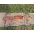 Vintage Leather .303 Enfield? Rifle cover/ bag.