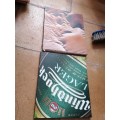 the story of Windhoek lager book, the holder some marks
