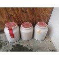 Vintage jar collection