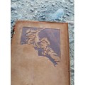 Song of the Dardanelle 1916 leather cover