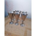 Vintage Silver Plated Goblets