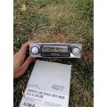 Vintage car radio, not tested sold as is