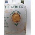 A RARE WW2 `GREETINGS FROM SOUTH AFRICA` CHRISTMAS 1940 SERVICEMEN CHOCOLATE GIFT TIN