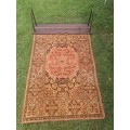 Antique Silk Carpet Coat Hanger
