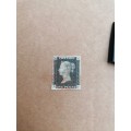 1840s penny black stamp