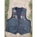 Leather bikers jacket. Condition as per picture. Size XL