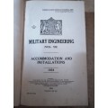 Rare find, Military Engineering, Vol. VII: Accommodation and Installations, 1934.