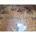 Cool mancave item.scale from a ship. Large and heavy. Shipping not R30