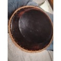 Large clay plate