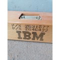 Vintage IBM wooden box