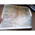 John speed map of wales c 1610 replica