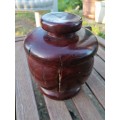 Vintage made in Zimbabwe tabaco jar