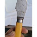 Vintage Harrison Bros & Howson. Known as Cutlers to His Majesty  knife with sterling silver