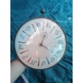 Rare Vintage 1960s Zodiac Wall Clock, working condition