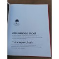THE CAPE CHAIR/ DIE KAAPSE STOEL - Hans Fransen, Stellenbosch Museum