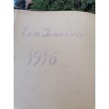 Antique 1916 Christian newpaper/book. Some tears