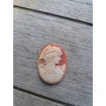 Vintage cameo carving