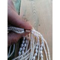 Vintage pearls necklace with 14 /20 marked clasp