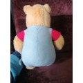 1995 Vintage Winnie the Pooh Plush Stuffy with Pocket Book. Mattel