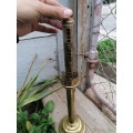 Ecclesiastical Brass Candlesticks made in France.
