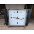 Working condition Vintage Smiths Sectric Leather Mantel Clock. Condition as per picture