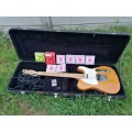 Fender Squier Stratocaster, in Stagg hard case, extra cord and strings