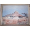Lovely painting signed Gerhard 67