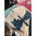 Small kelim carpet. Some damage as per picture