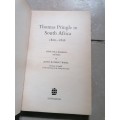 Thomas Pringle in South Africa 1820-1826  Wahl, John Robert (Ed)