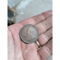 commonwealth of australia one penny 1921