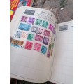 Vintage stamp book