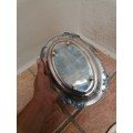 Silverplated TRAY with handle