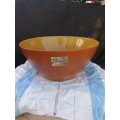 Vintage arcopal volcan bowl.