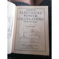 audels electric power calculations with diagrams by e.p anderson
