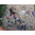 Lot of consumer jewelry. Some need repair.
