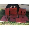 Vintage crate sections