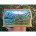 Lovely painting on wood
