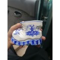 Vintage**Ceramic ashtray in the shape of a boot