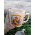 Commemorative Mug set- Royal Visit to South Africa 1947
