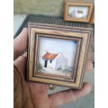 3 miniature paintings by Andrea