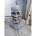 INVESTMENT Hezekiel Ntuli Eshowe `zulu` bust sculpture clay art original 1912-1973