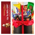 **80% Off Christmas Deals :  Chocolate Gift box with a selection of chocolate*