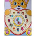 **Back to School Sale : Lovely educational Clock**