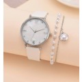 **March New Stock Arrived : Gorgeous 2pc Rhinestone watch with bracelet**