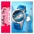 **Mothers Day Specials : Gorgeous 2pc Rhinestone watch with bracelet**