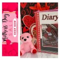 **Mothers Day Gifts under R50 : Gorgeous Teddy and Diary Gift combo**