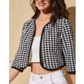 **80% OFF Mothers Day Sale : Stunning Houndstooth Jackets**
