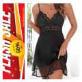 **New Stock unpacked : 80% Off Satin and lace Nightdress**